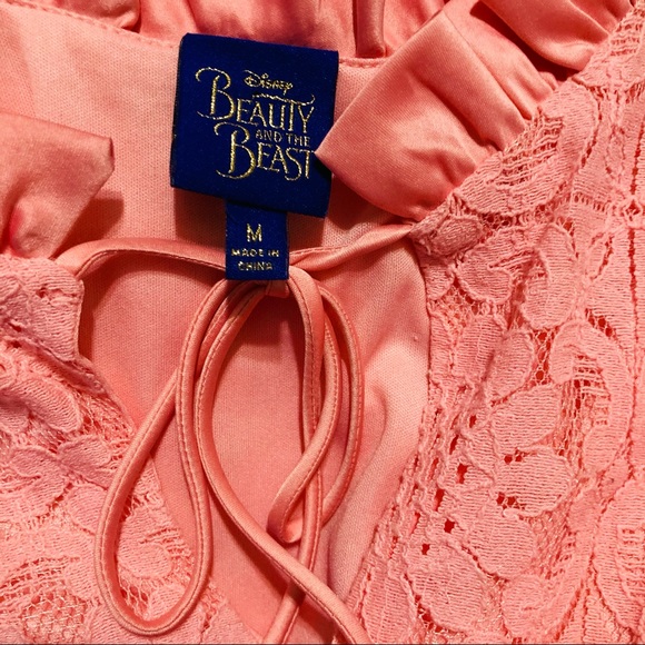 Disney Beauty and the Best junior’s Ruffle Mockneck lace Dress Size:M - Picture 8 of 11